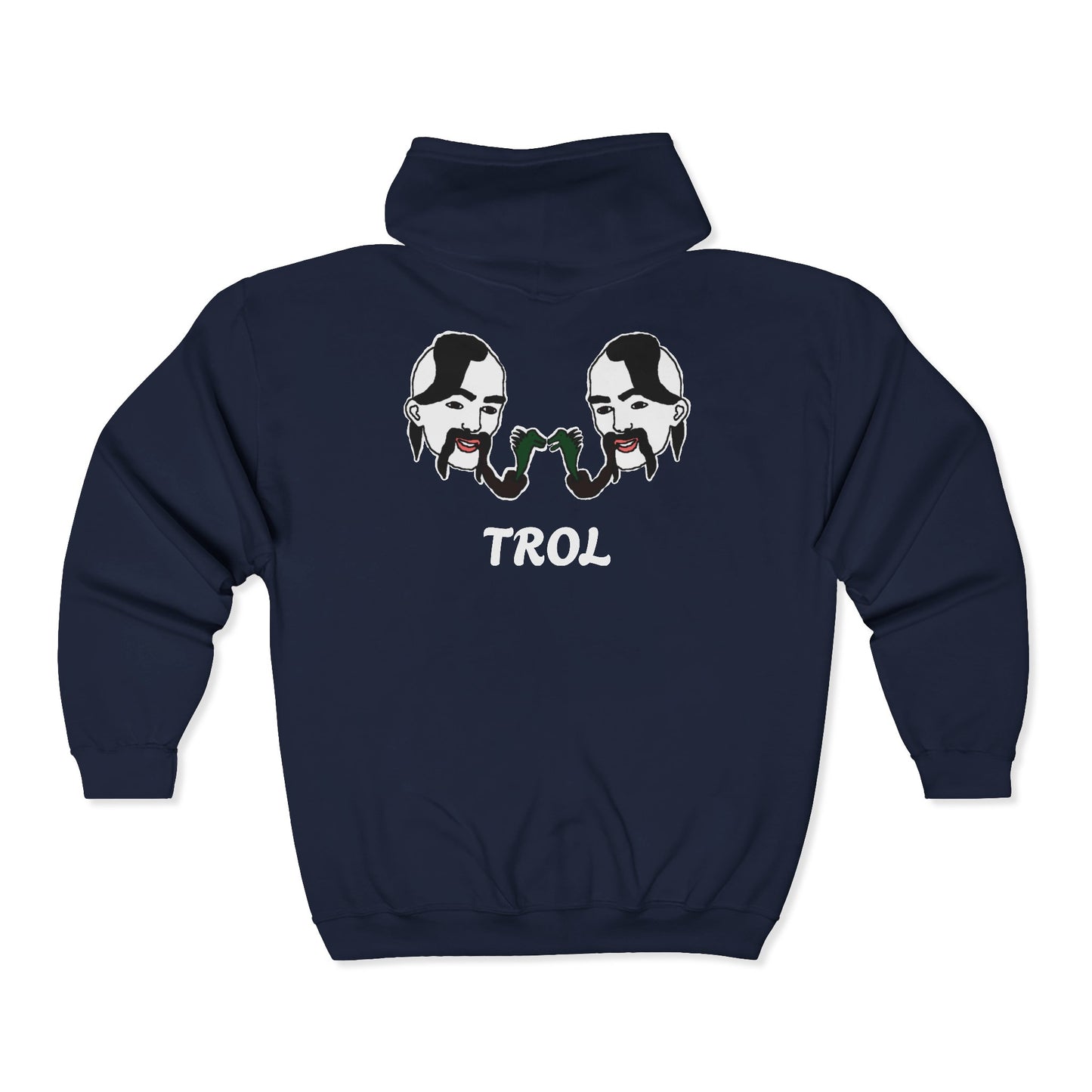 TROL Unisex Heavy Blend™ Full Zip Hooded Sweatshirt