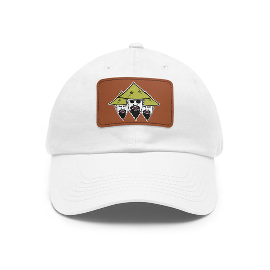 TROL Dad Hat with Leather Patch (Rectangle)