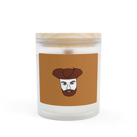 TROL Frosted Glass Candle, 11oz