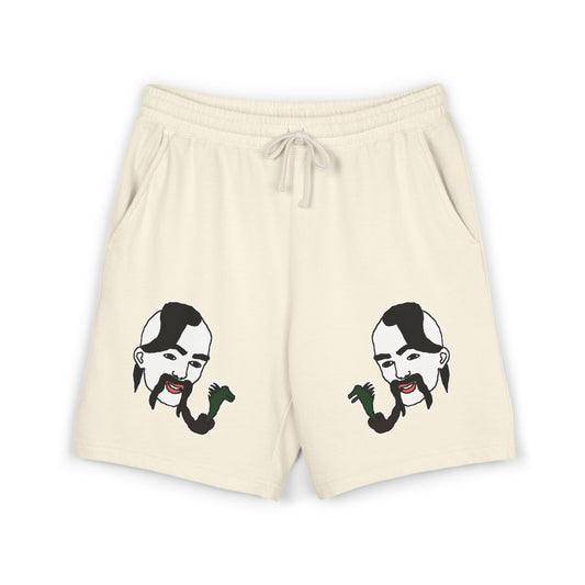 TROL Unisex Garment-Dyed Lightweight Fleece Sweat Shorts