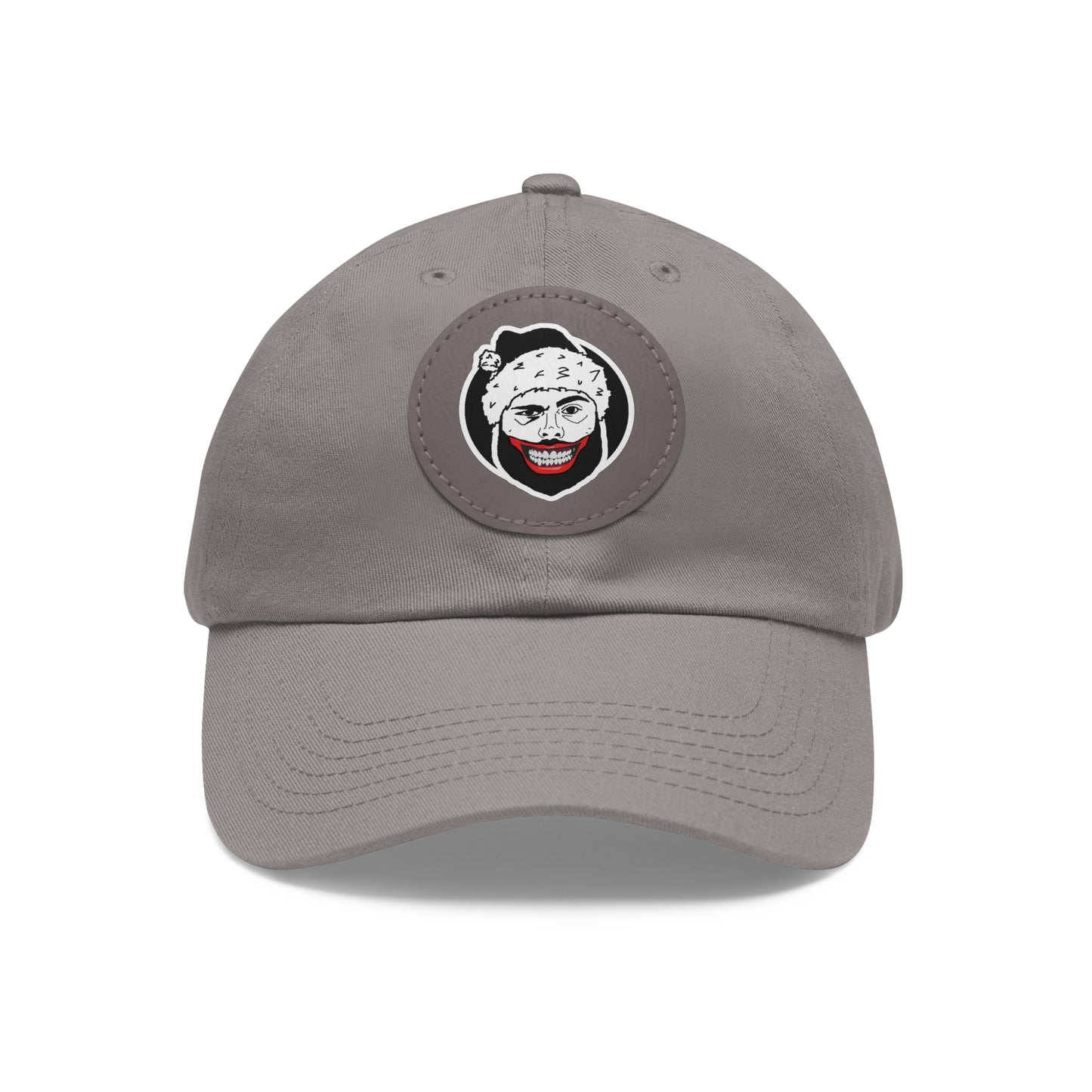 TROL Dad Hat with Leather Patch (Round)