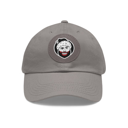 TROL Dad Hat with Leather Patch (Round)