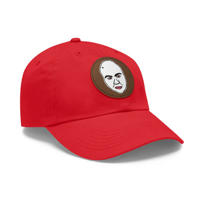 TROL Dad Hat with Leather Patch (Round)
