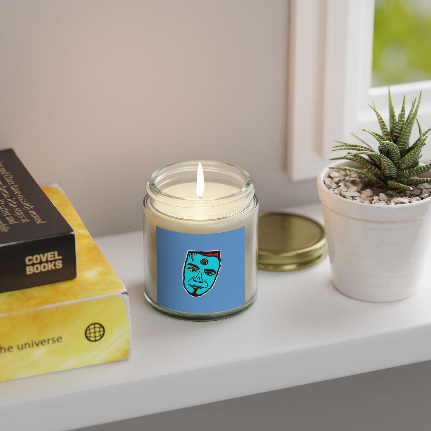 TROL Scented Candles, Coconut Apricot Wax (4oz, 9oz)