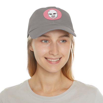 TROL Dad Hat with Leather Patch (Round)