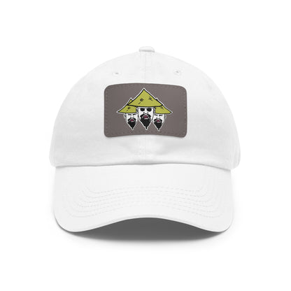 TROL Dad Hat with Leather Patch (Rectangle)