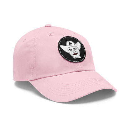 TROL Dad Hat with Leather Patch (Round)