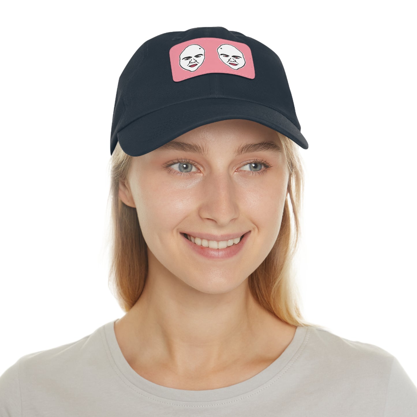 TROL Dad Hat with Leather Patch (Rectangle)