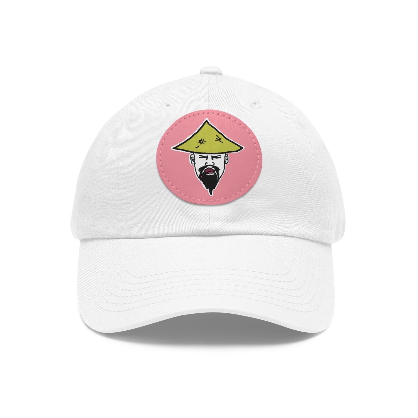 TROL Dad Hat with Leather Patch (Round)