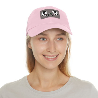 TROL Dad Hat with Leather Patch (Rectangle)