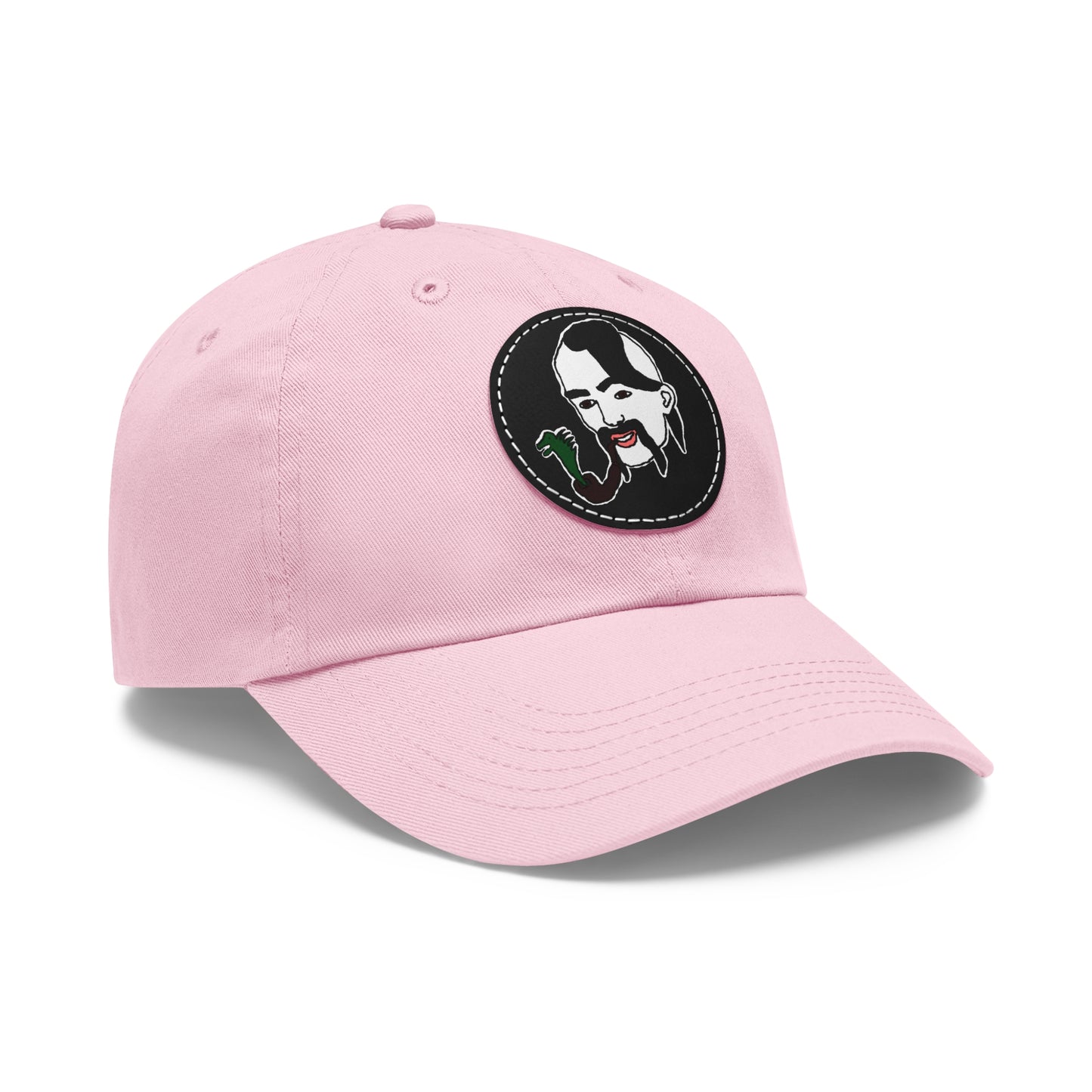 TROL Dad Hat with Leather Patch (Round)