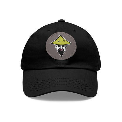 TROL Dad Hat with Leather Patch (Round)