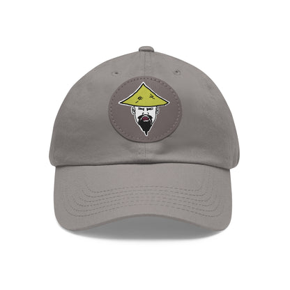 TROL Dad Hat with Leather Patch (Round)