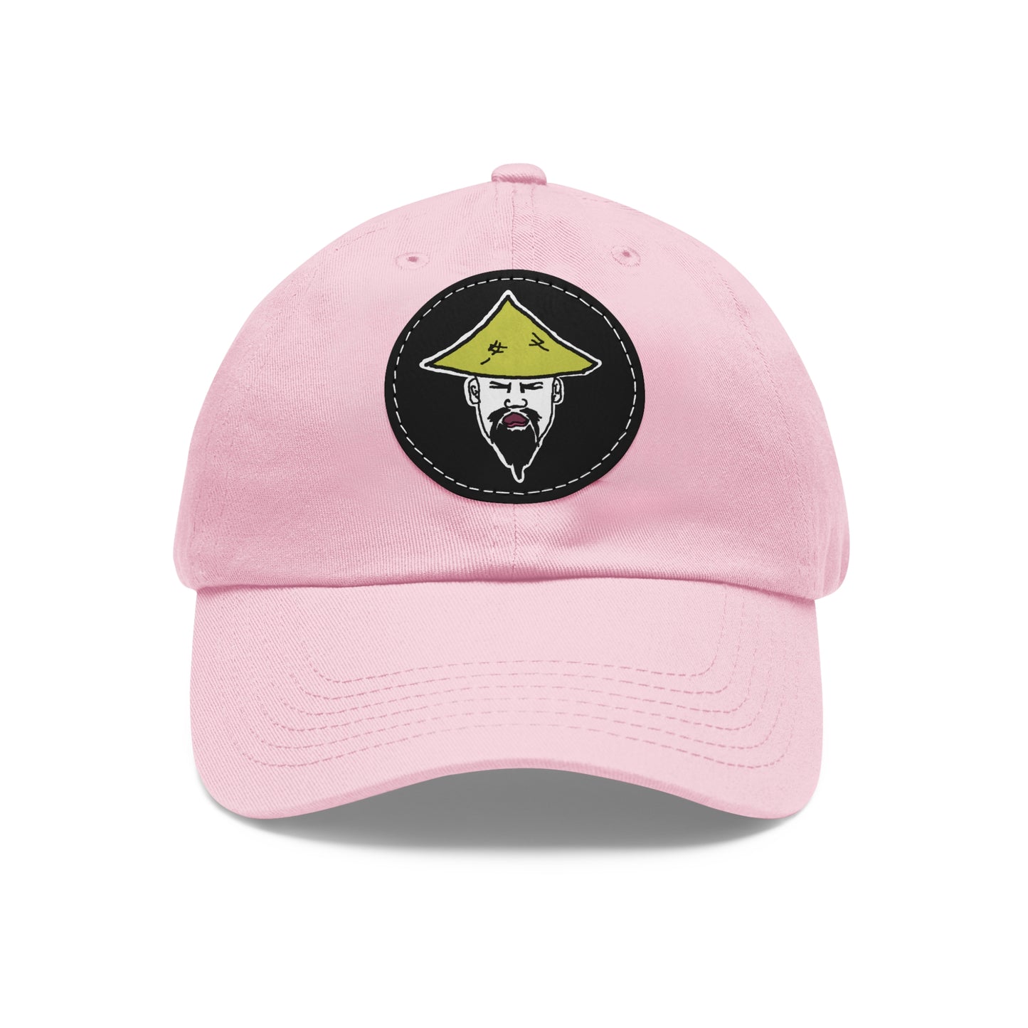 TROL Dad Hat with Leather Patch (Round)