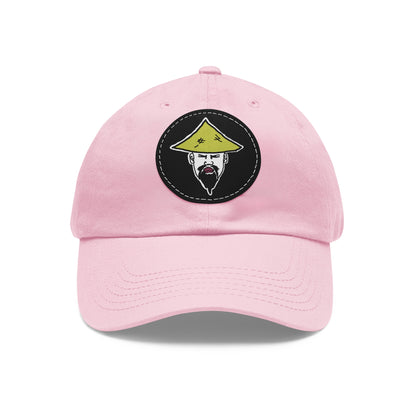 TROL Dad Hat with Leather Patch (Round)