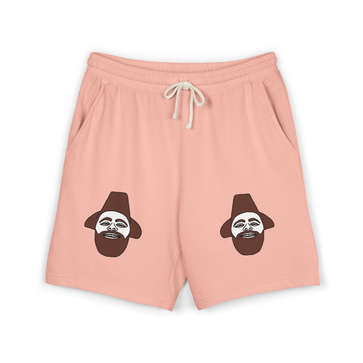 TROL Unisex Garment-Dyed Lightweight Fleece Sweat Shorts