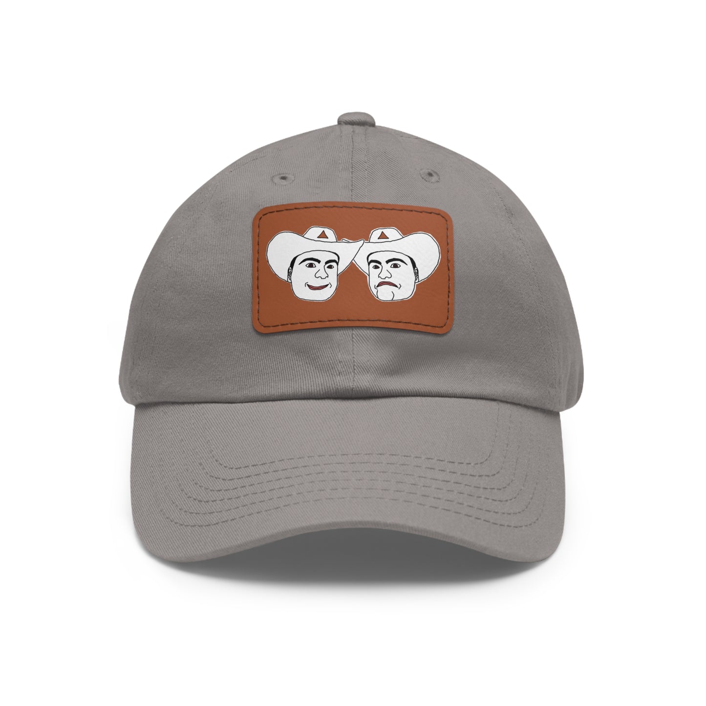 TROL Dad Hat with Leather Patch (Rectangle)