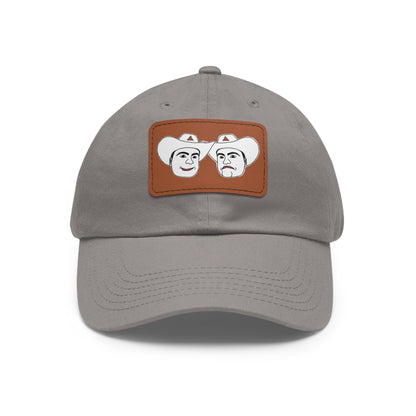 TROL Dad Hat with Leather Patch (Rectangle)