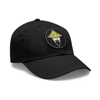 TROL Dad Hat with Leather Patch (Round)