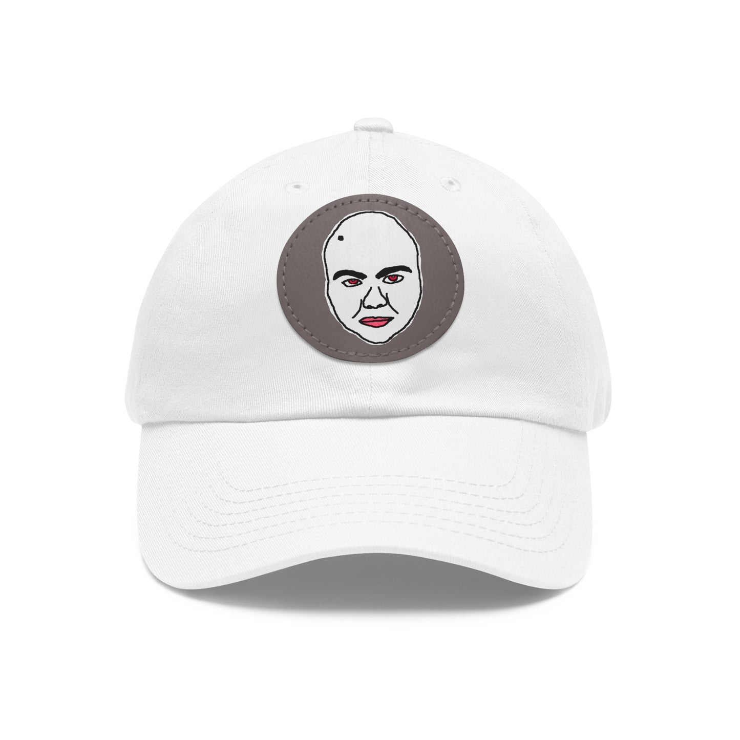 TROL Dad Hat with Leather Patch (Round)