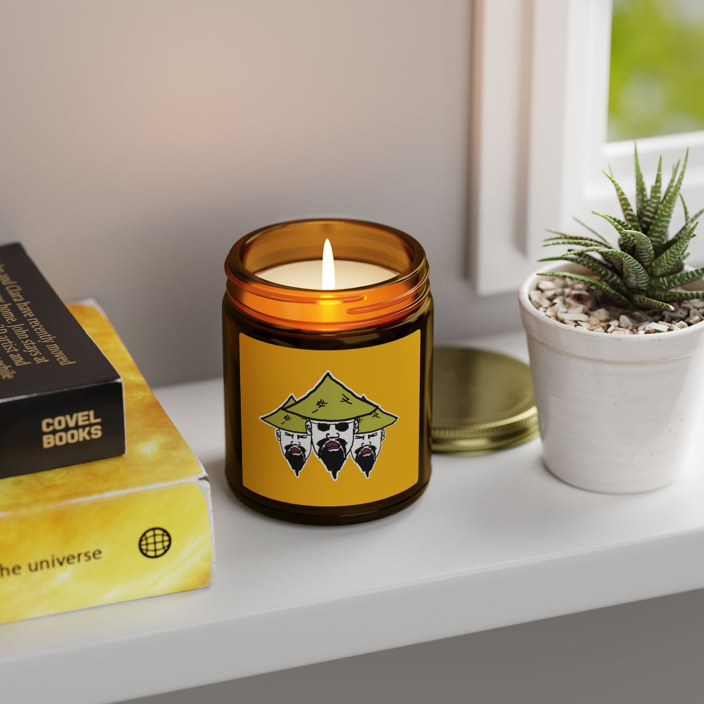 TROL Scented Candles, Coconut Apricot Wax (4oz, 9oz)