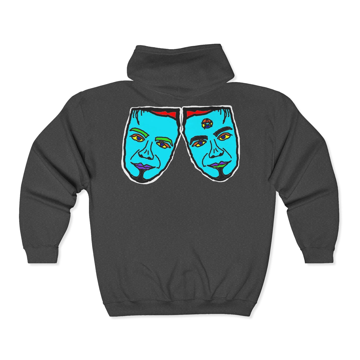 TROL Unisex Heavy Blend™ Full Zip Hooded Sweatshirt