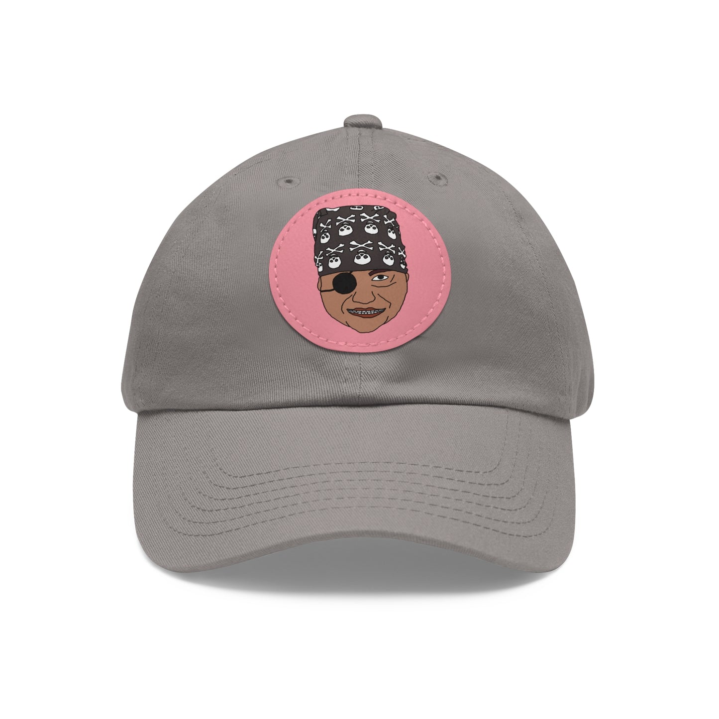 TROL Dad Hat with Leather Patch (Round)