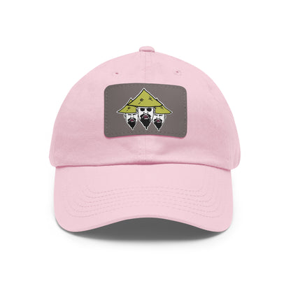 TROL Dad Hat with Leather Patch (Rectangle)