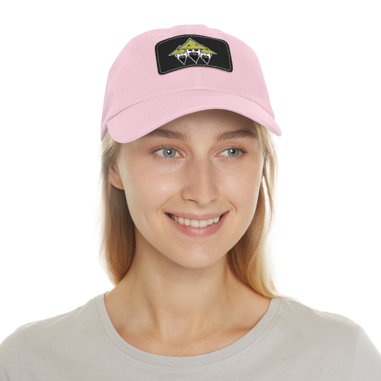 TROL Dad Hat with Leather Patch (Rectangle)