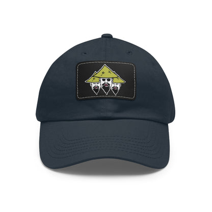 TROL Dad Hat with Leather Patch (Rectangle)