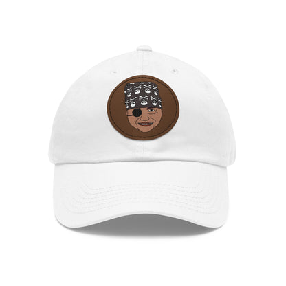 TROL Dad Hat with Leather Patch (Round)
