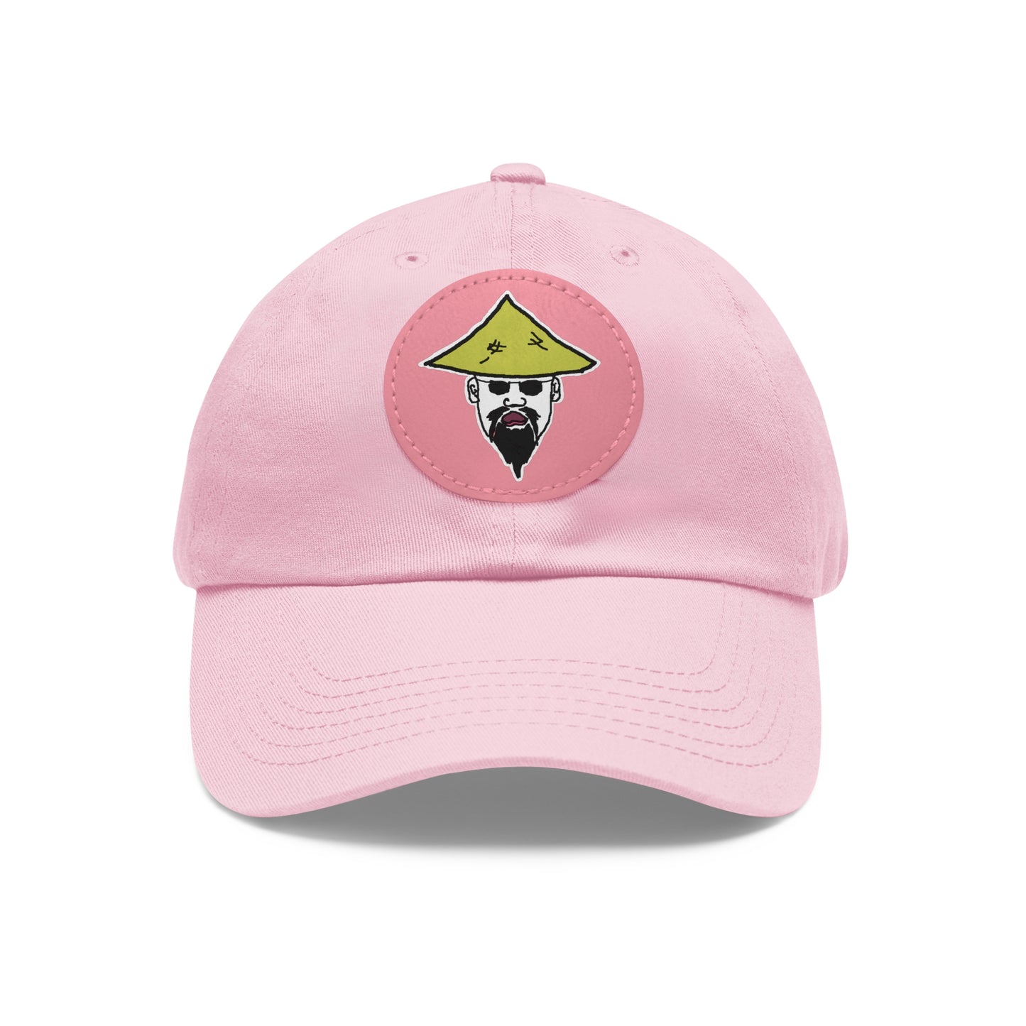 TROL Dad Hat with Leather Patch (Round)