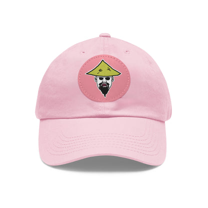 TROL Dad Hat with Leather Patch (Round)