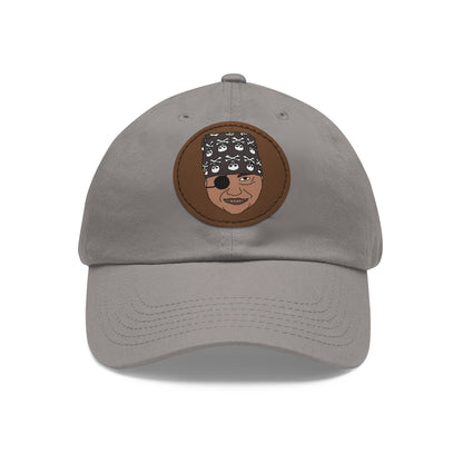 TROL Dad Hat with Leather Patch (Round)