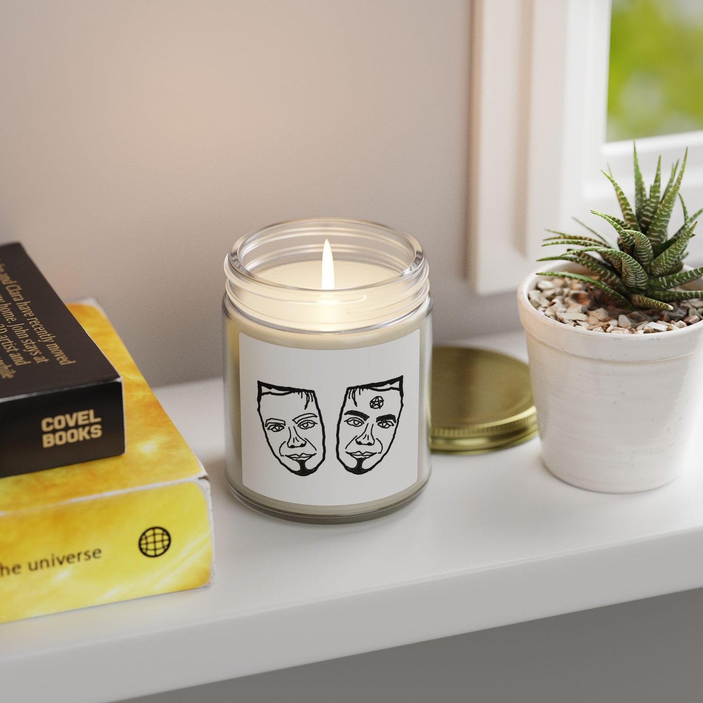 TROL Scented Candles, Coconut Apricot Wax (4oz, 9oz)