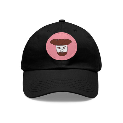 TROL Dad Hat with Leather Patch (Round)