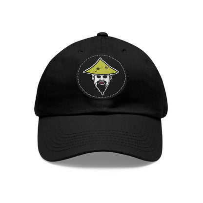 TROL Dad Hat with Leather Patch (Round)