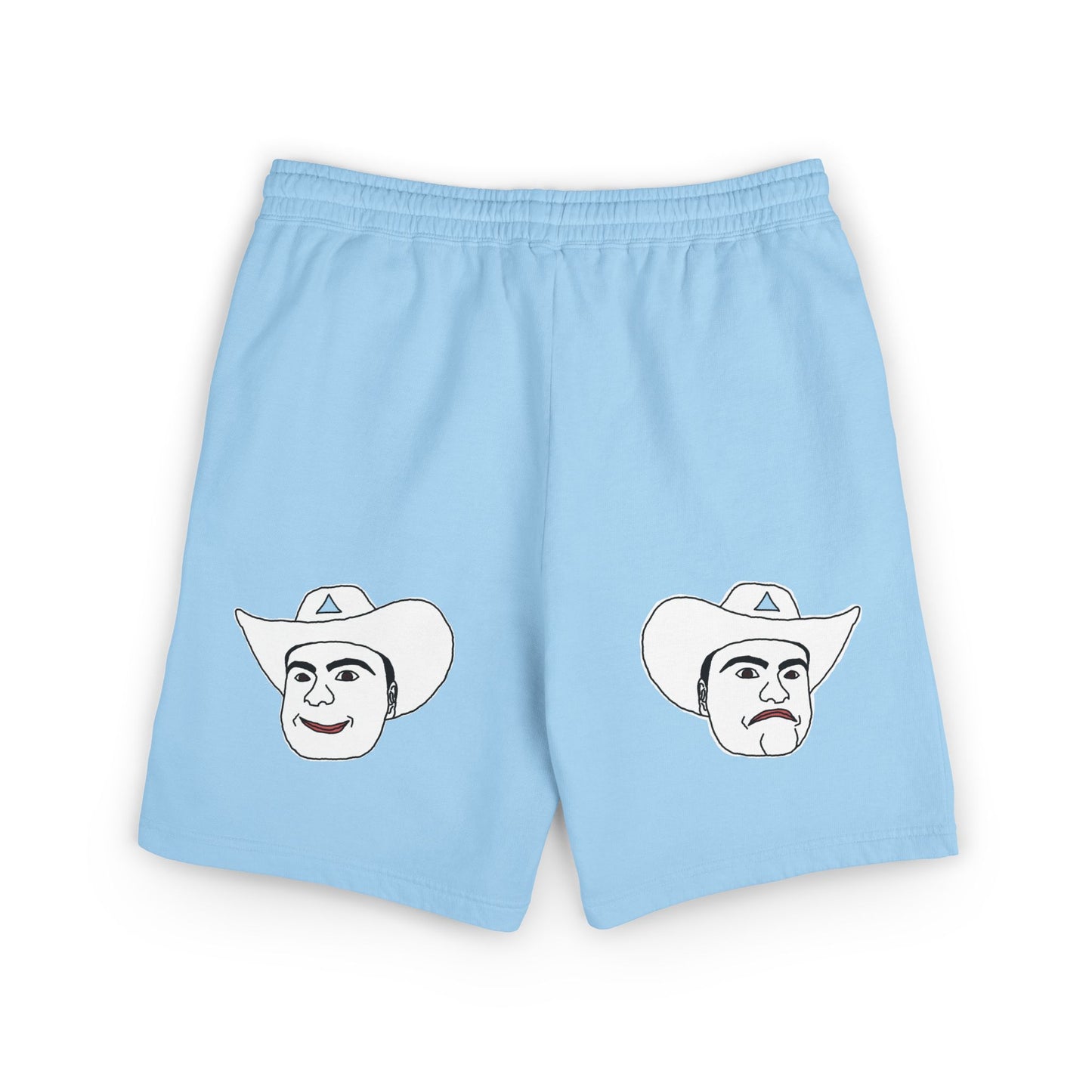 TROL Unisex Garment-Dyed Lightweight Fleece Sweat Shorts
