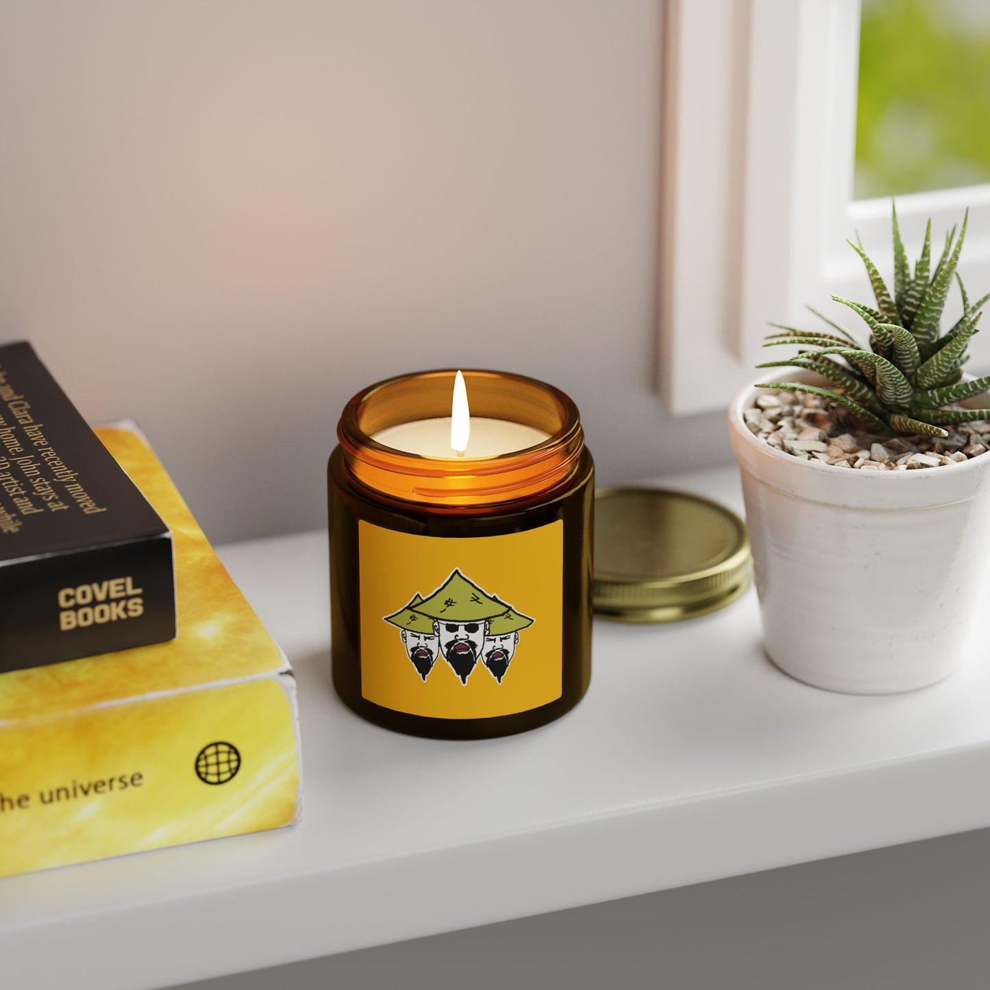 TROL Scented Candles, Coconut Apricot Wax (4oz, 9oz)