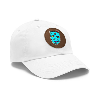 TROL Dad Hat with Leather Patch (Round)