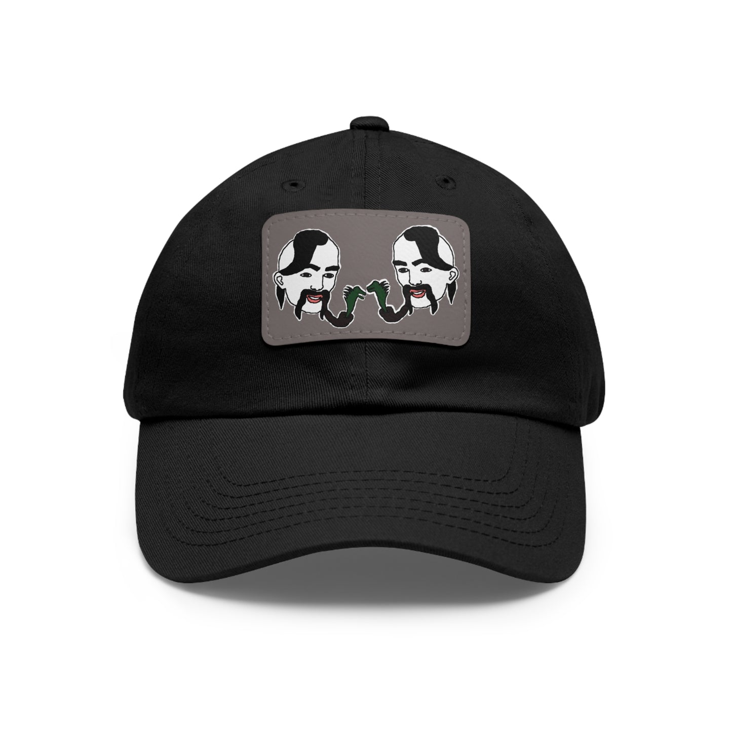 TROL Dad Hat with Leather Patch (Rectangle)