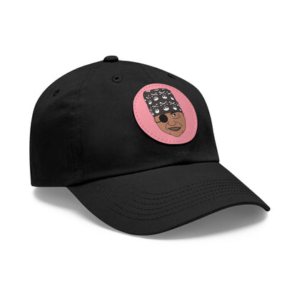 TROL Dad Hat with Leather Patch (Round)