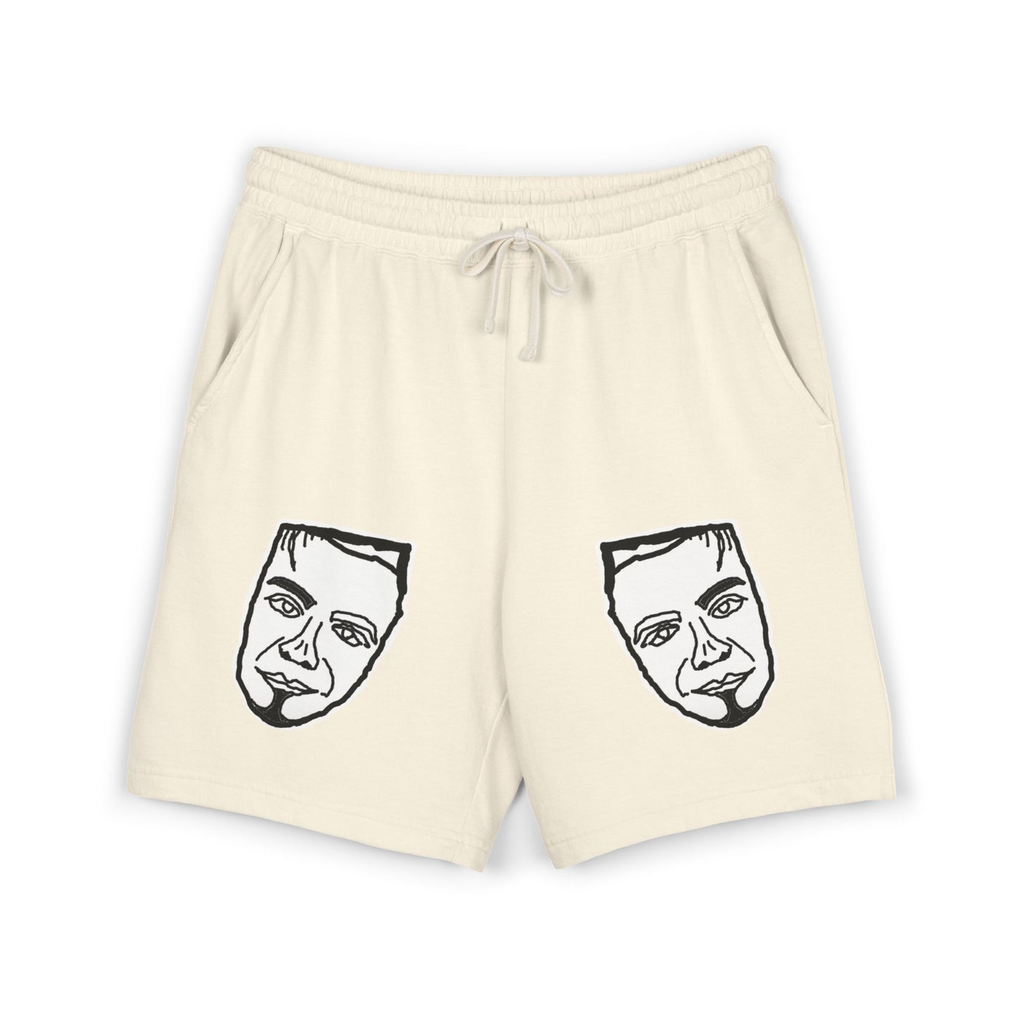 TROL Unisex Garment-Dyed Lightweight Fleece Sweat Shorts