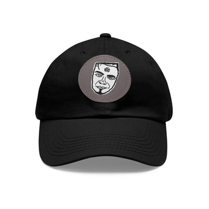 TROL Dad Hat with Leather Patch (Round)