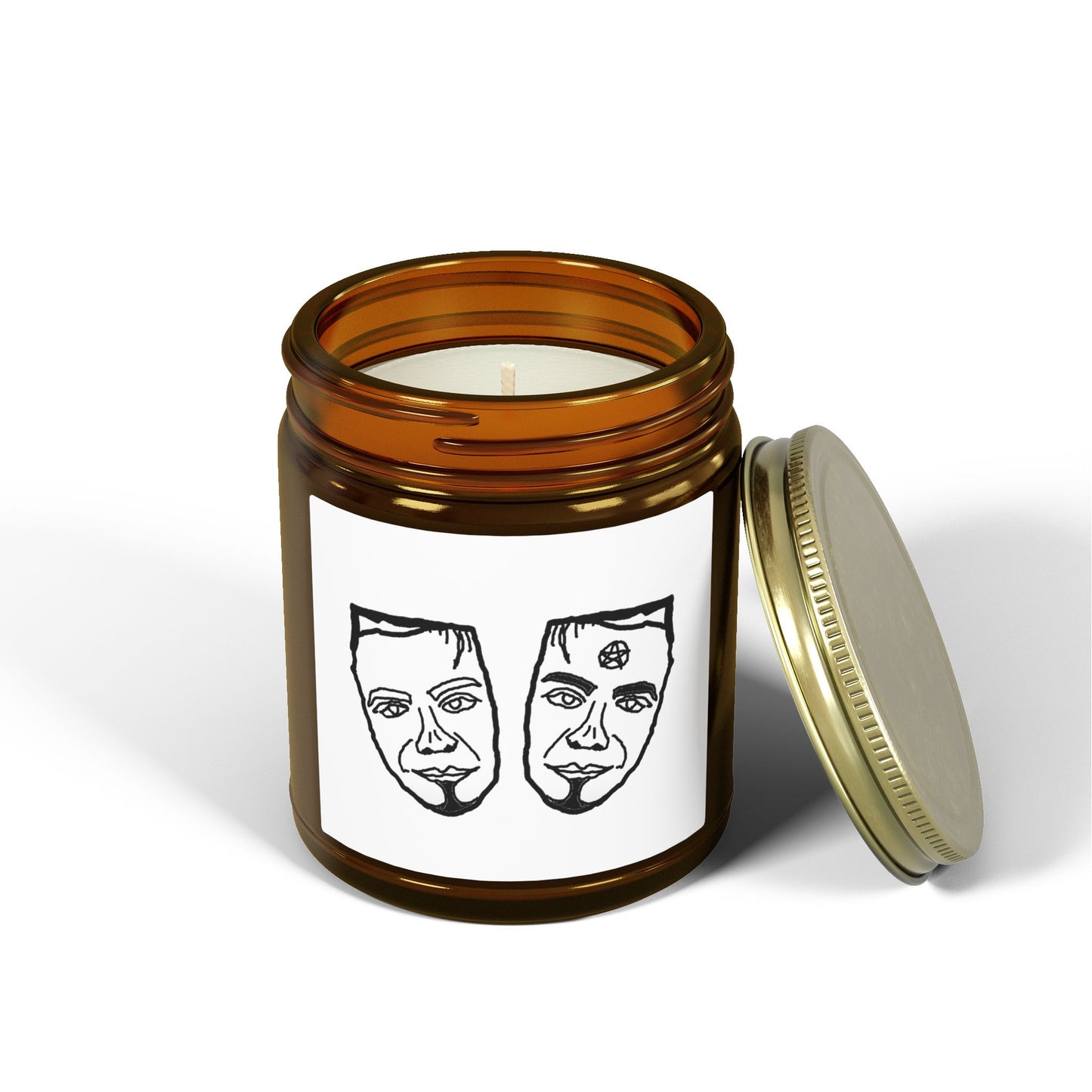 TROL Scented Candles, Coconut Apricot Wax (4oz, 9oz)