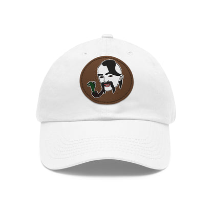 TROL Dad Hat with Leather Patch (Round)