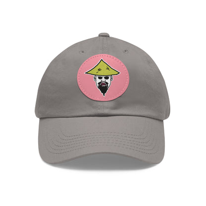 TROL Dad Hat with Leather Patch (Round)