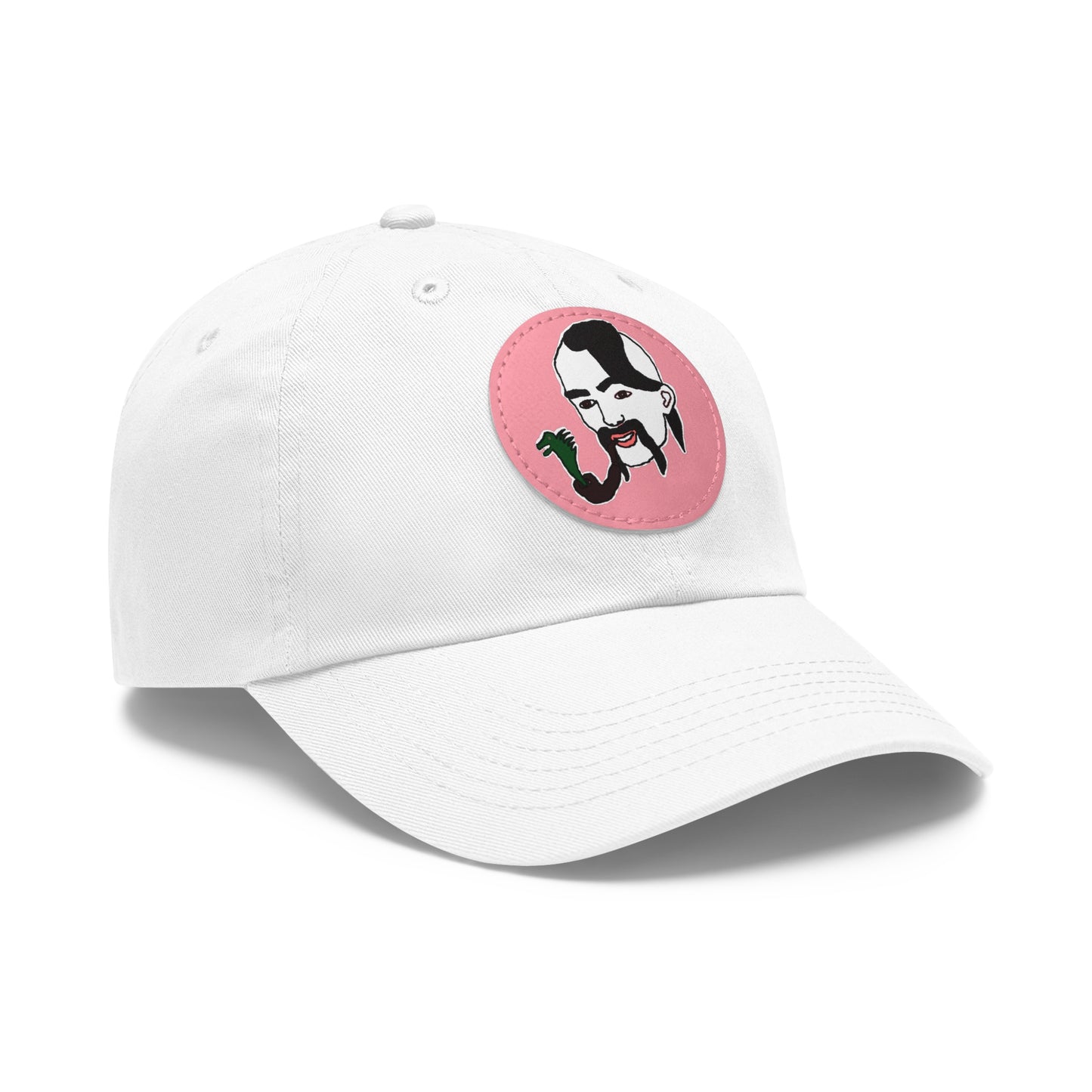 TROL Dad Hat with Leather Patch (Round)