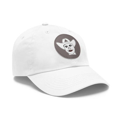 TROL Dad Hat with Leather Patch (Round)