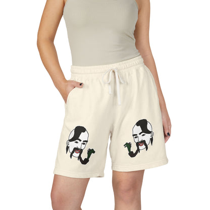 TROL Unisex Garment-Dyed Lightweight Fleece Sweat Shorts